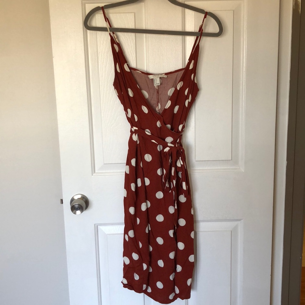 Forever 21 - Polka Dotted wrap dress